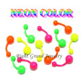 Colorful Anodized Navel Body Piercing Jewelry